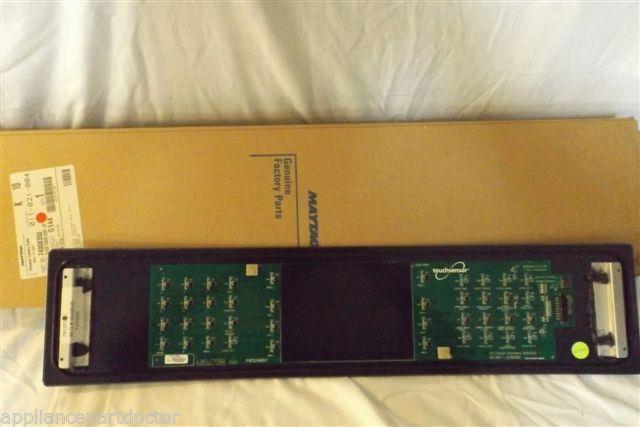 MAYTAG STOVE 74008350 GLASS TOUCH PANEL NEW IN BOX MAYTAG STOVE 74008350 GLASS TOUCH PANEL NEW IN BOX